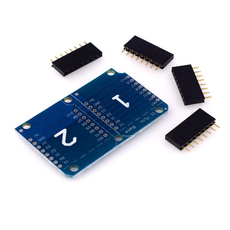 D1 Mini Dual-Sided IoT Development Board with WiFi Expansion Breadboard