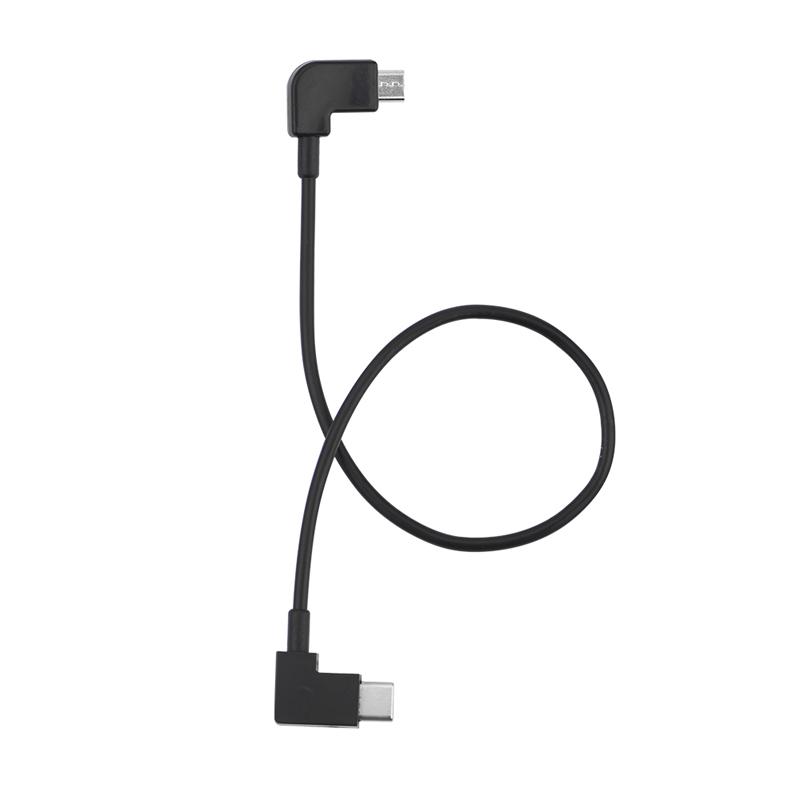 30cm Data Cable for DJI Mini 4K/Mini 2/Mavic MINI/SE/Pocket 2 Type-C to Micro-USB IOS Connector Line Converter Gimbal Accessory