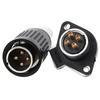 WEIPU WP20 TO+Z Screw Crimp Wire to Board Panel Mount 2Pin 3Pin 4Pin Waterproof IP44 Quick Install Electrical Power Connector