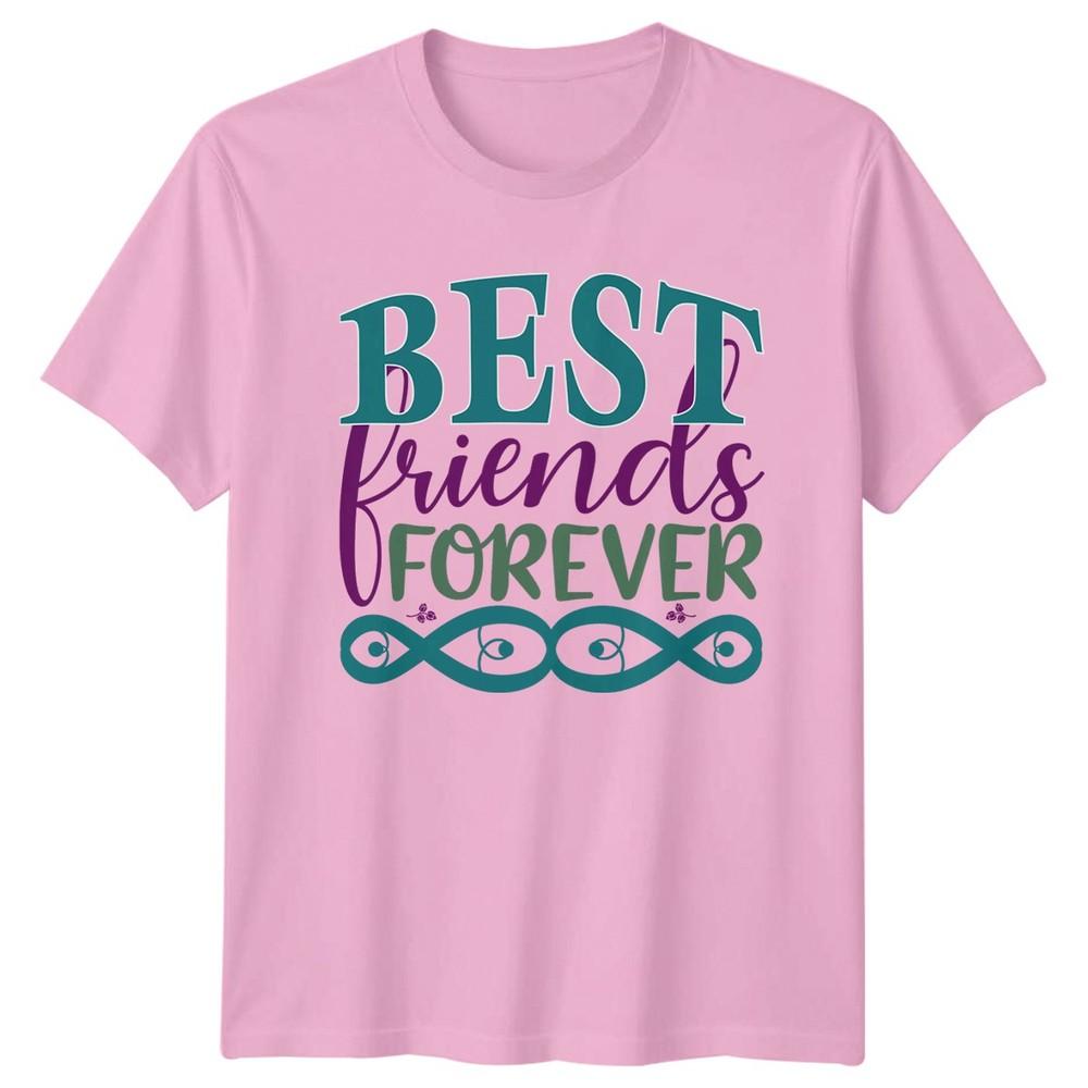 Best Friends Forever Unisexs TShirt Friendship Birthday Gift For Her