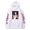 Unisex Oversized Hooded Sweatshirt With Fleece Lining Anime Volleyball Theme Comfort Fit Winter Casual Wear