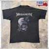 Megadeth 2026 Tour T-Shirt, Unisex Schwarzes Baumwoll-T-Shirt, Größe S-5XL