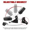 Motorcycle Chrome Front Driver Rider Backrest Mounting Kit For Harley Touring CVO Street Glide Road King Classic 2009-2023