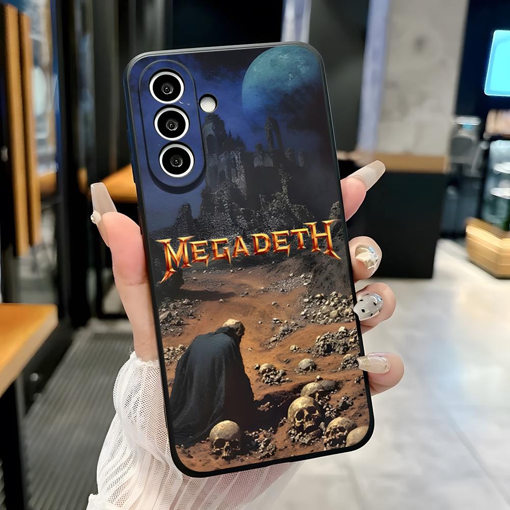 

Megadeth Metal Band Phone Case For Samsung A25 A13 A33 5G A54 A36 A35 A56 A52 A14 Shockproof Soft Cover Samsung A32 5G