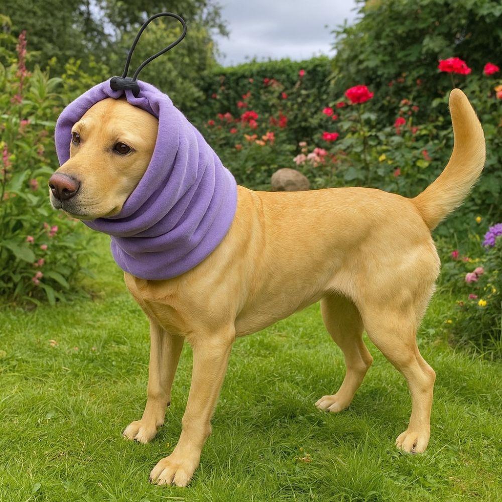Weicher Warmer Hundefrisur Ohrenschützer Geräuschdicht Beruhigender Ohrenschutz Haustier Nackenwärmer Schönheitspflege