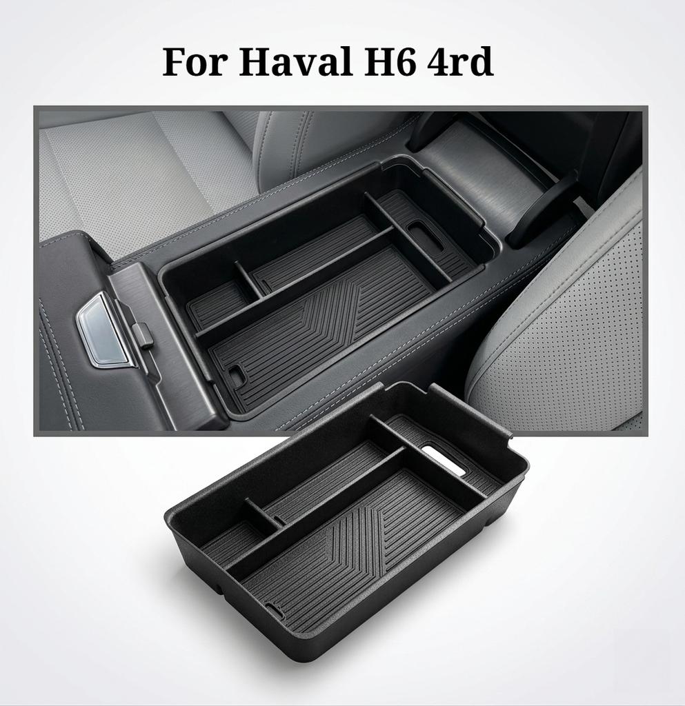 For Haval H6 4Rd Hev Phev New H6 Car Central Console Armrest Storage Box Container Organizer Holder Tray Accessories