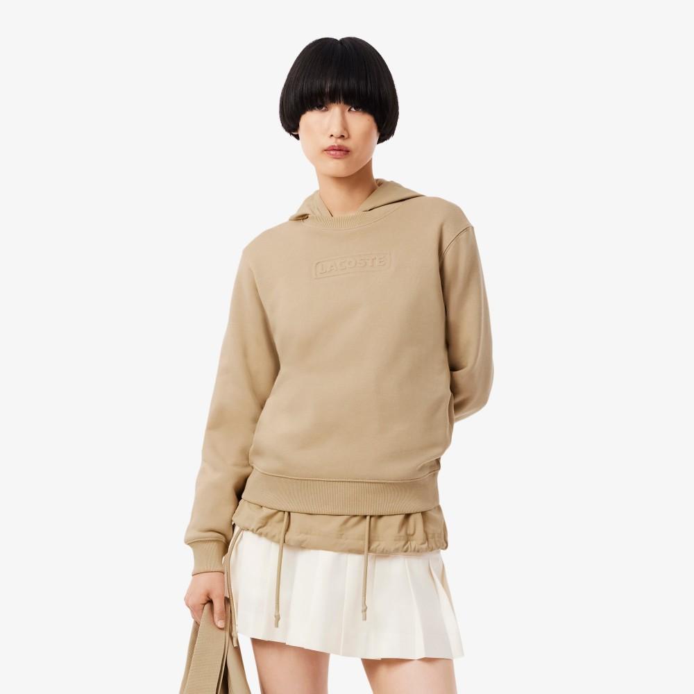 [Lacoste] Женская толстовка с тисненым логотипом-символом SF0343-55N02S 34