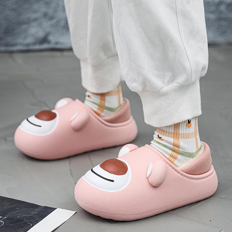 Детские модные тапочки из хлопка на толстой подошве больших размеров — фото 15