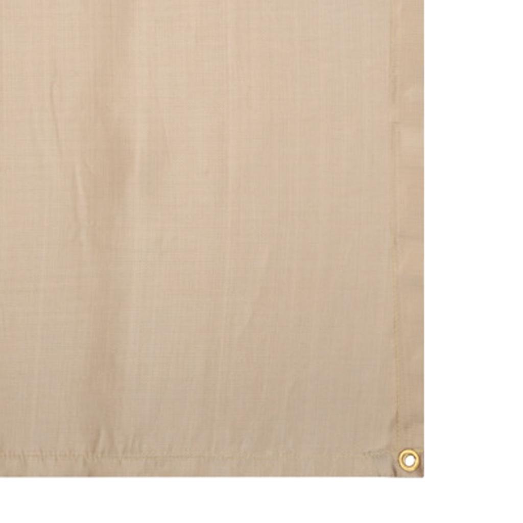 Fire Pit Mat Fiberglass Fireproof High Temperature Resistant Foldable Stove Grill Mat Blanket for Outdoor Camping Khaki