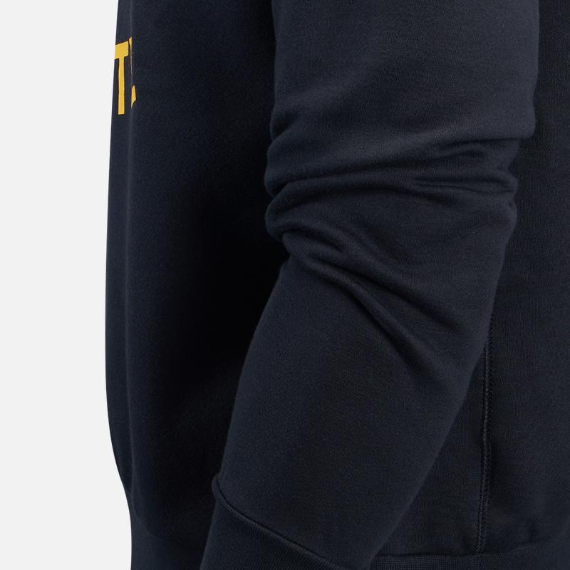 New Jordan x NBA Courtside Golden State Warriors Sweatshirt Men's Black FV8669-010