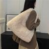 Simple Feminine Fur Shoulder Bag Large Capacity Casual Bags Versatile Bag New Styles
