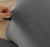 Elastic Cover For Gaming Chair Velvet Dark Grey Gaming Chair