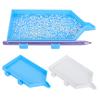 Parchment Diamond Painting Accessories Plastic Tray Diamond Painting Drill Plate Large Capacity