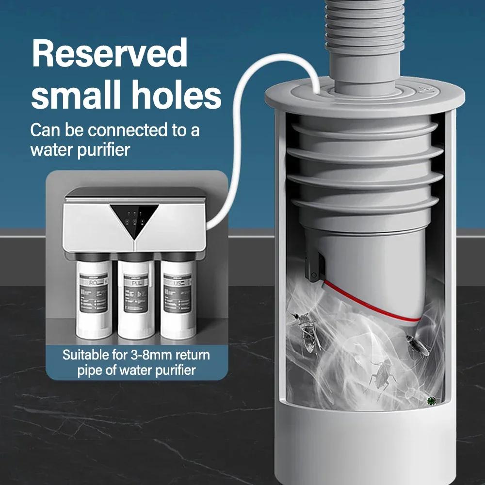 Silicone Drains Kitchen Sink Plug Sewer Pipe Sealing Ring Water Plug Floor Drain Shower Drainer Stopper Bathroom Accessories