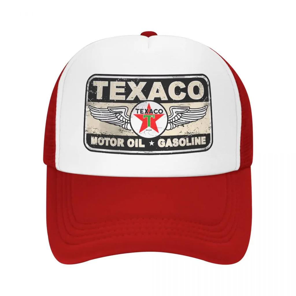 Cappellino da Baseball Texaco Vintage Personalizzato Protezione Solare Unisex da Donna Regolabile Cappellino Trucker Cappello da Papà Autunnale