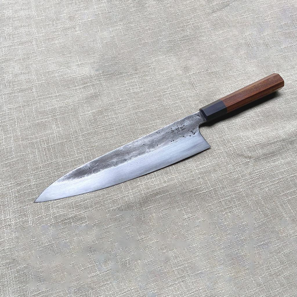 8.3 Inch Chef Knife T12A High-carbon Steel Core Blade Gyutou Slicing Cleaver Handmade Forged Japanese Kitchen Knife Customizable