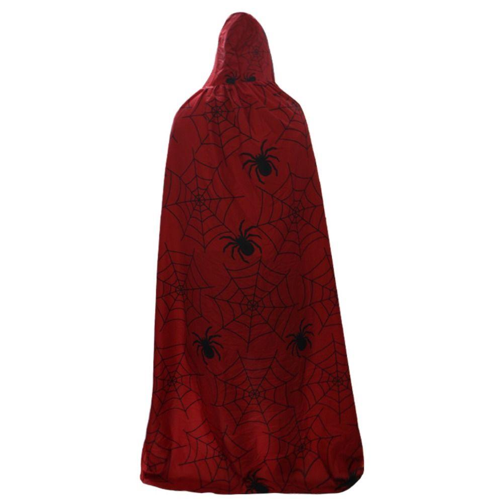 Castle Halloween Costume Cosplay Props Pumpkin Spider Web Cape Performance Property