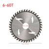 4/6/7/8/9/10/12 palců 30/40/60T dřevoobráběcí karbidový řezací kotouč pilový kotouč Kruhový otvor řezacího nástroje na dřevo pro rotační nástroj