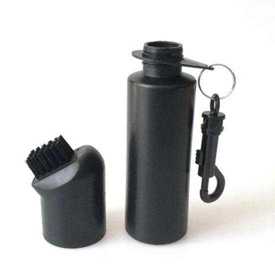 120ml Golf Club Brush Cleaner Squeeze Water Bottle with Retainer Clip Deep Cleaning Grooves Essentials Golf Accessories