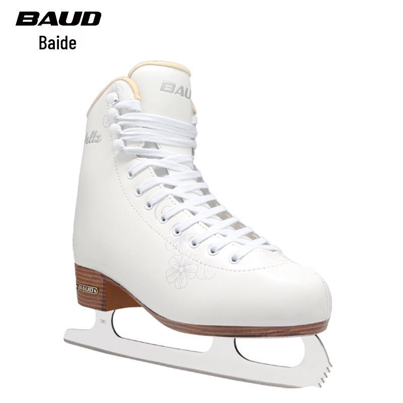 Baide Waltz Genuine Leather Adult & Children's Ice Skates for Figure & Speed Skating