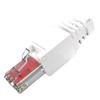 2pcs Cat5E Cat6 RJ45 Connector Modular Toolless Wire Pressing Unshielded Gold Plating Reusable Network Crystal Head