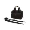 Daks Black Two Zipper Tote And Crossbag Dbba6eg30bk