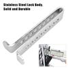 Universal Car Clutch Throttle Brake Pedal Lock - Stainless Steel Anti-Theft Security Tool Practical Auto Anti-Theft Accessory