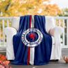 1pc Glasgow Rangers Theme Blanket - Digital Print, Polyester, Cozy for All Seasons, Perfect for Outdoor, and Travel