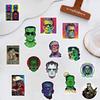 52PCS The Monster of Frankenstein Stickers Waterproof DIY Laptop Luggage Phone Scrapbooking for Waterproof Computer Sticker