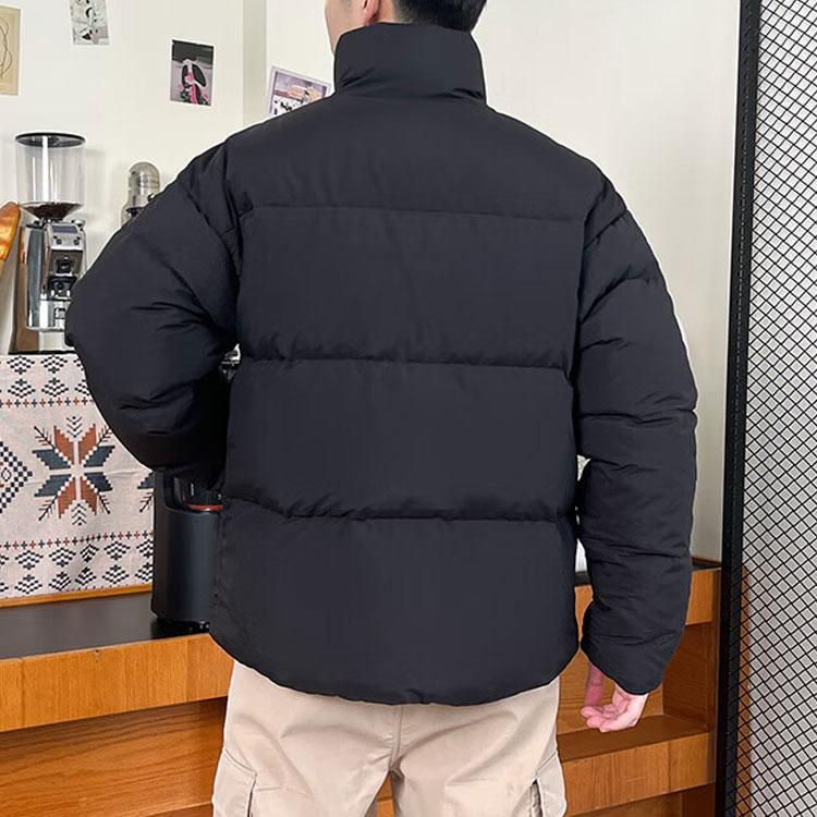 PUMA Solid Color Zip-Up Comfortable Warm Stand Collar Down Jacket Unisex Jackets 623600-01