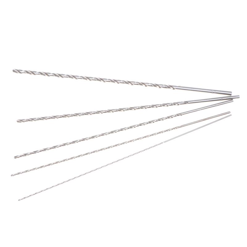 §2mm/3mm/4mm/5mm/6mm Extra Long HSS Drilling Straight Shank Drill Bits Parts Cutter Drilling Kit For Wood Steel Metal Alloy