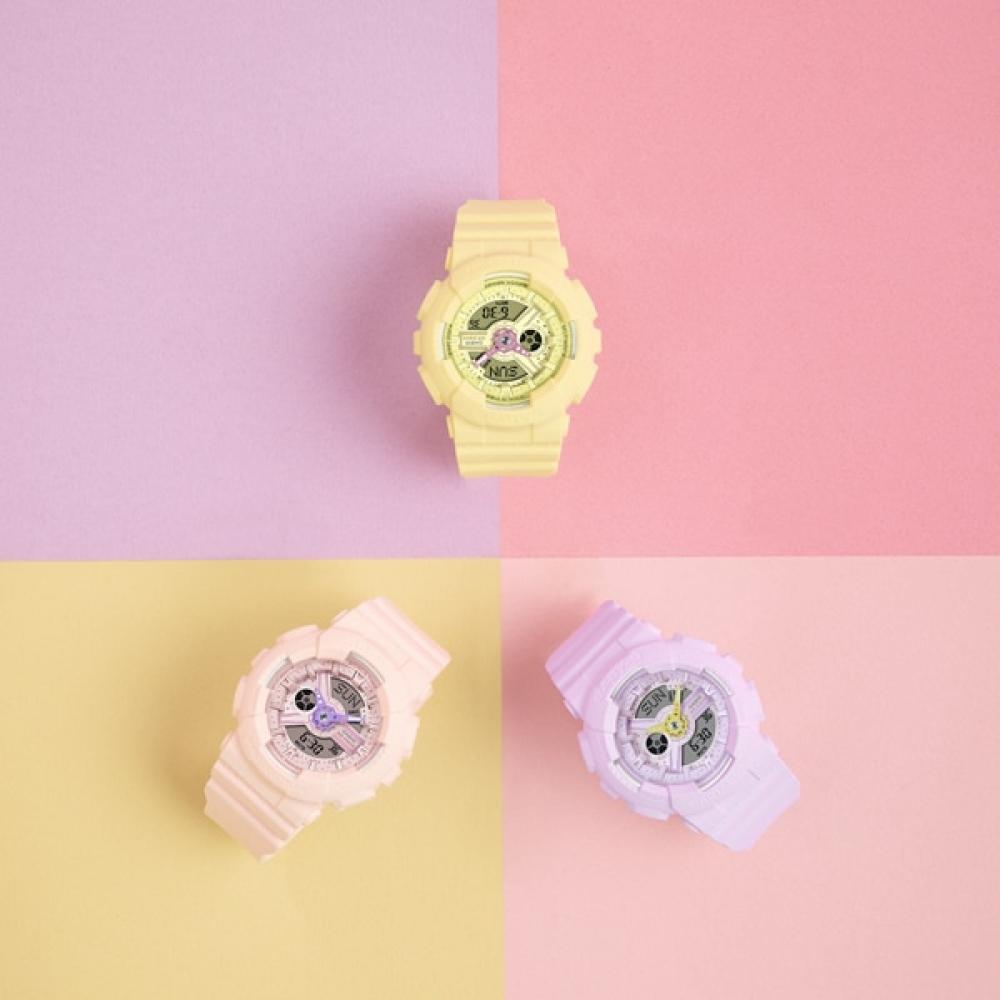 Casio Baby G Vivid Accent Hands Ba 110ah 6ajf