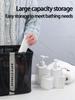 1PC bathroom storage basket, grid draining basket, foldable storage basket, summer swimming clothes storage basket