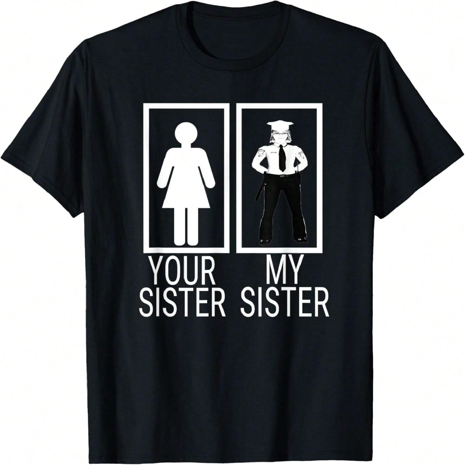 My Sister Is An Angel In Heaven Miss Guardian Memorial Mine T-Shirt S разноцветный
