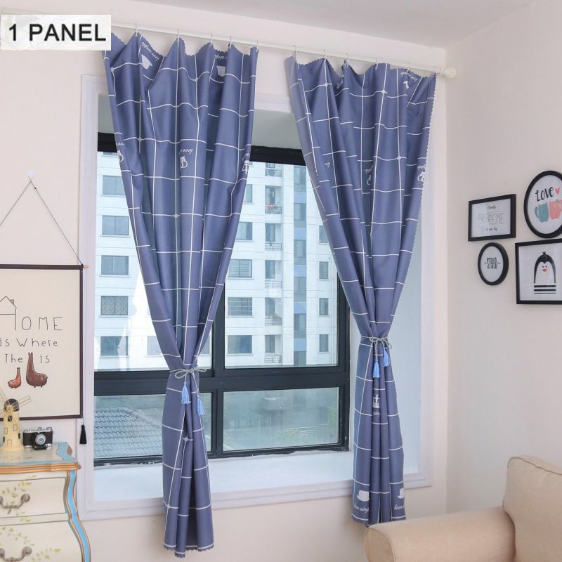 Luxurious Blackout Panel Curtain Colorful Cartoon Pattern For Living Room Decor