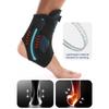 Adjustable Knob Maximum Ankle Support Brace For Sprained Ankle,Tendonitis,Achilles, Plantar Fasciitis, Swelling,Injury Recovery