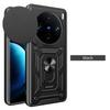 Camera protect case for VIVO X100 Pro VIVO X100 Armor Hybrid Metal Ring Back Cover