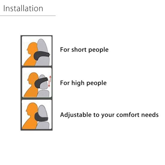 Регулируемая хлопковая подставка для шеи с эффектом памяти — фото 13