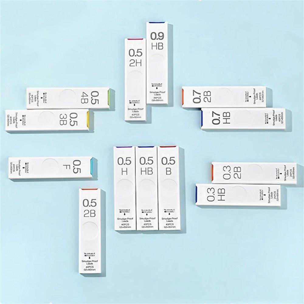 0.3/0.5/0.7mm Automatic Lead Non-Breakable Pencil Core Pencil Refill  Drawing Writing