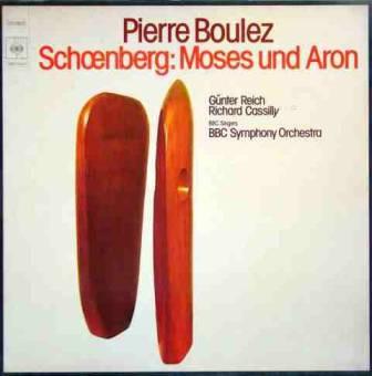 

LP Record PIERRE BOULEZ SCHOENBERG Moses Und Aron 79201 CBS 1975 Germany Classical Used
