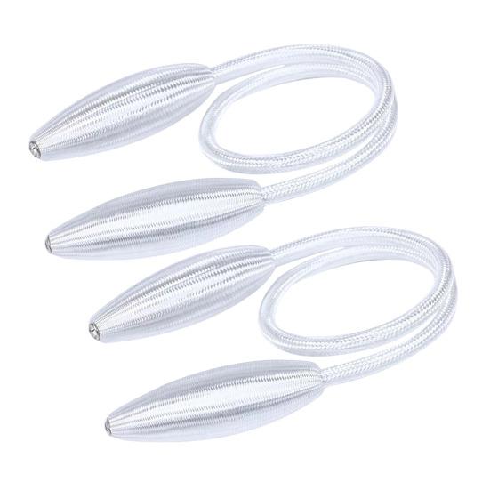 1 Pair Curtain Straps Punching Free No Installation Curtain Clasps Window Treatment Ties Decorative Curtain Accessories