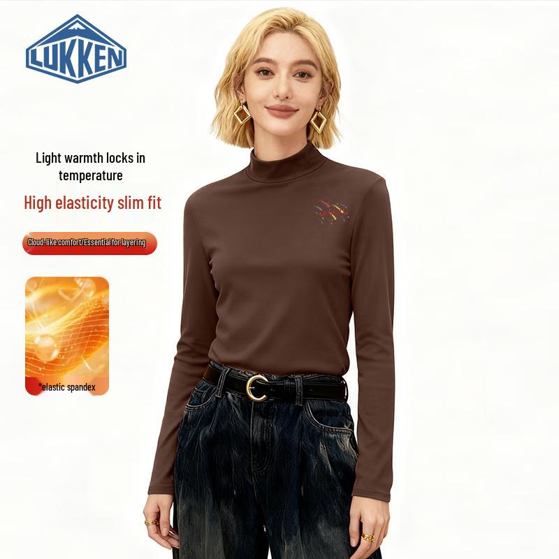 LUKKEN Women s Double-Sided Thermal High-Neck Base Layer L