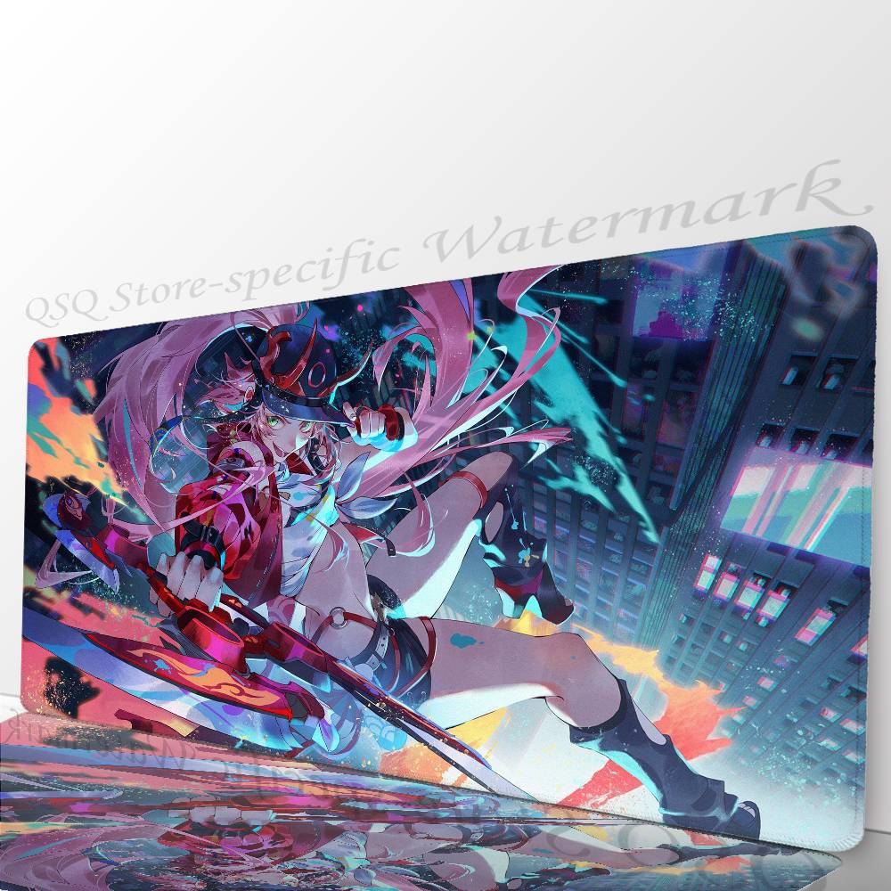Rapa Animated Game Honkai Star Rail Mousepad Mouse Mat Desk Mat With Pad Gaming Accessories Prime Gaming XXL Keyboard Pad Padd