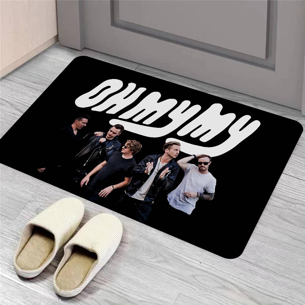 Pop Rock Band O-Onerepublic Floor Mat INS Style Soft Bedroom Floor House Laundry Room Mat Anti-skid Household Carpets