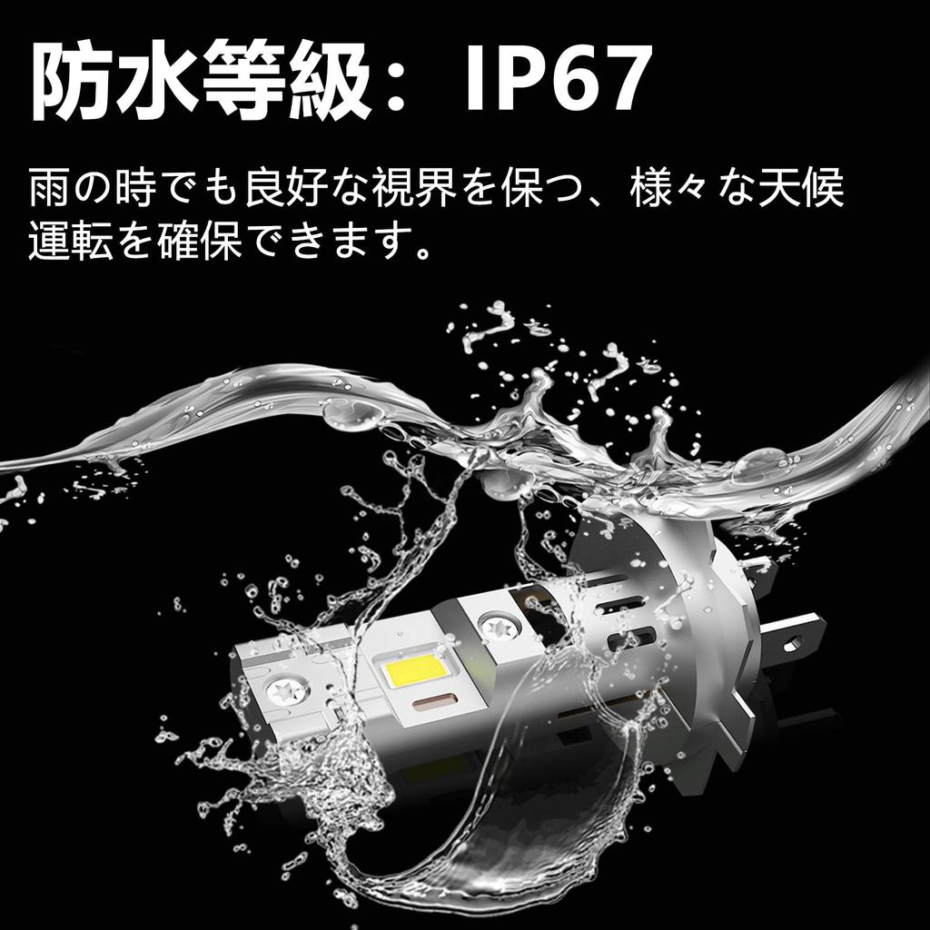 CIWENDAN H7 LED Headlight, Explosive Light, 20000LM, For Cars/Motorcycles, Compatible