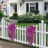 Artificial Morning Glory Silk Flower Vine Hanging Garland Fake Flower String For Home Wedding Outdoor Wall Garden Decor