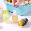 4Pcs Mini Portable Sauce Condiment Dispenser Bento Ketchup Bottle Plastic Sub-Bottling Seasoning Bottle Kitchen Accessories