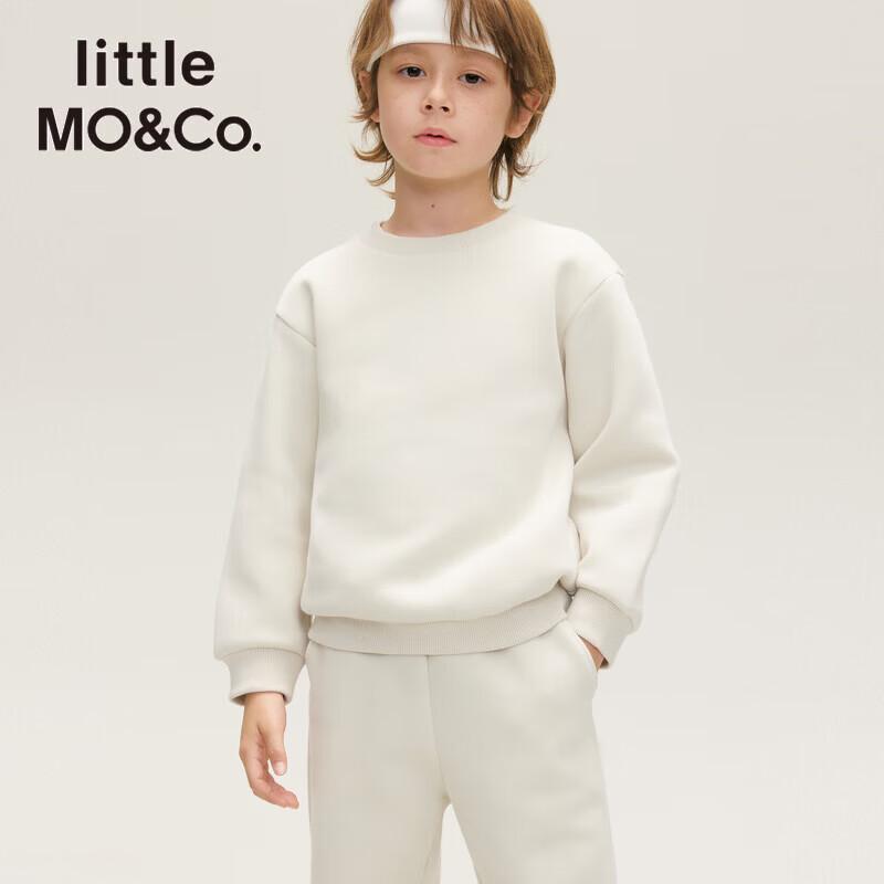 little MO&Co. Kids' Letter Long-Sleeve Sweatshirt