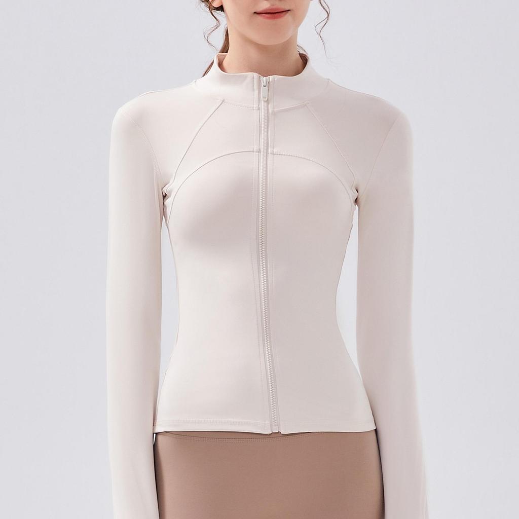 New Women's Slimming Long Sleeve Sports Top for Yoga, Running, and Cycling