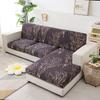Printing Sofa Seat Cushion Covers L Shape Universal Stretch Sofa Seater Cover Stretch Washable Removable Slipcover